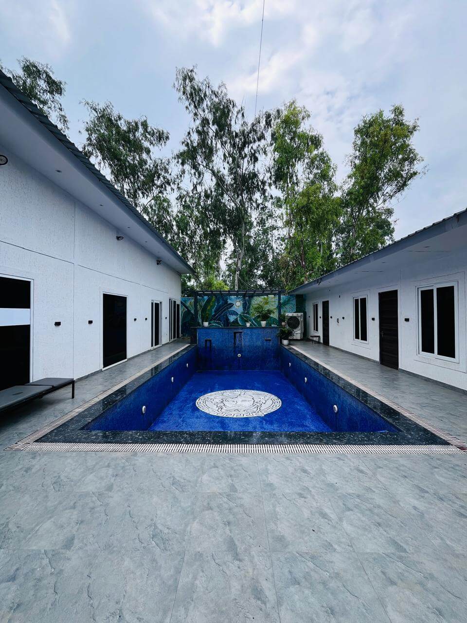Private 5 bhk farmhouse in Noida Sector 128 with pool- FVB 117 - Main Image