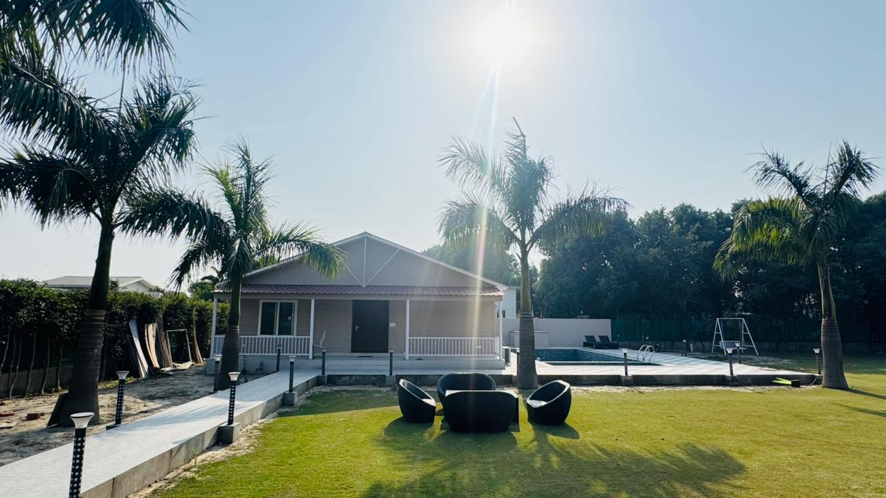 3 BHK farmhouse With Pool in Noida Sector 135- FVB 126 - Main Image