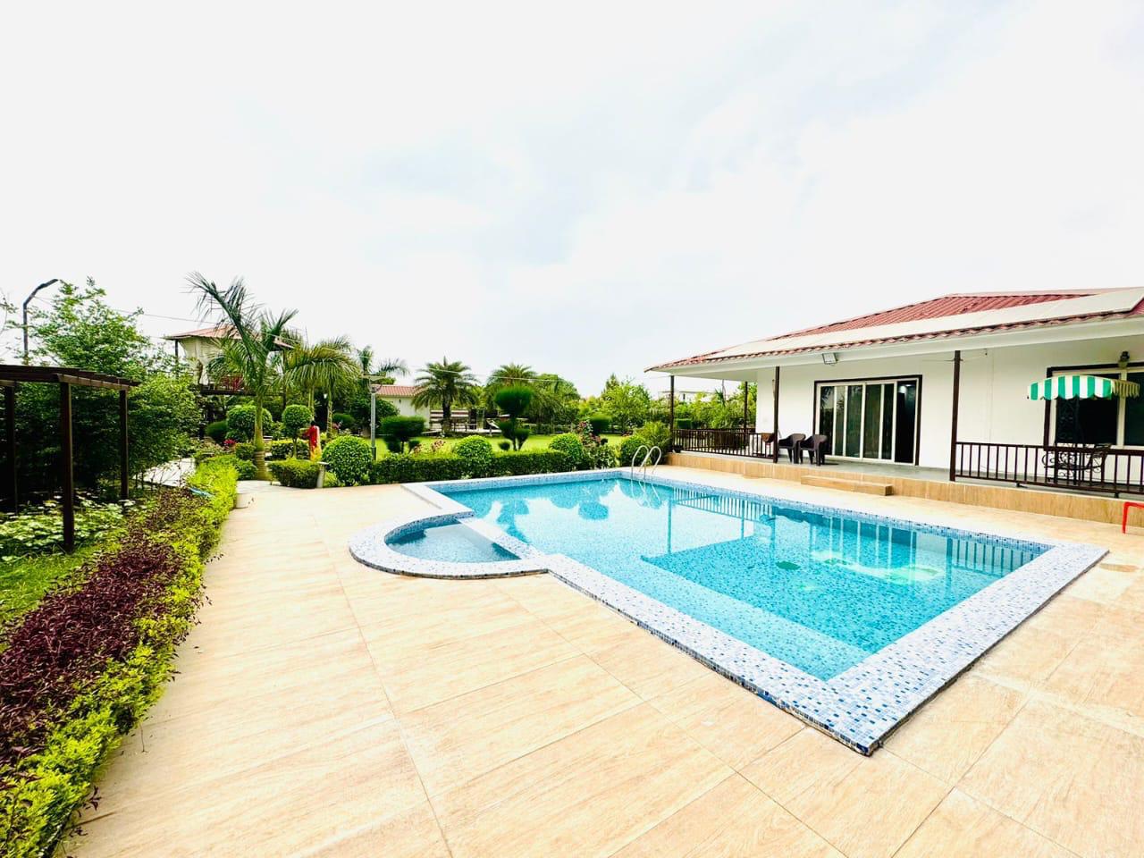 Luxury 3 BHK farmhouse with Private Pool in Noida Sector 135- FVB 127 - Main Image